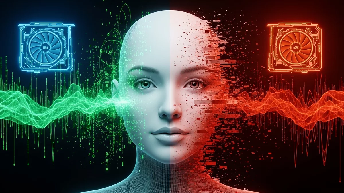 Stable Diffusion Leistungsverlust GPU Hitze