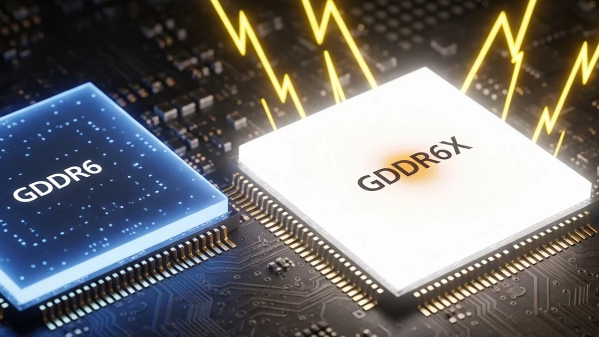 مقارنة حرارية بين GDDR6 و GDDR6X
